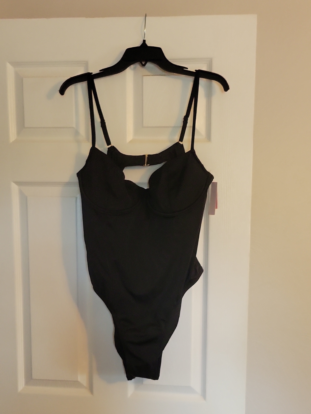 VS Black Underwire One-Piece Swimsuit
